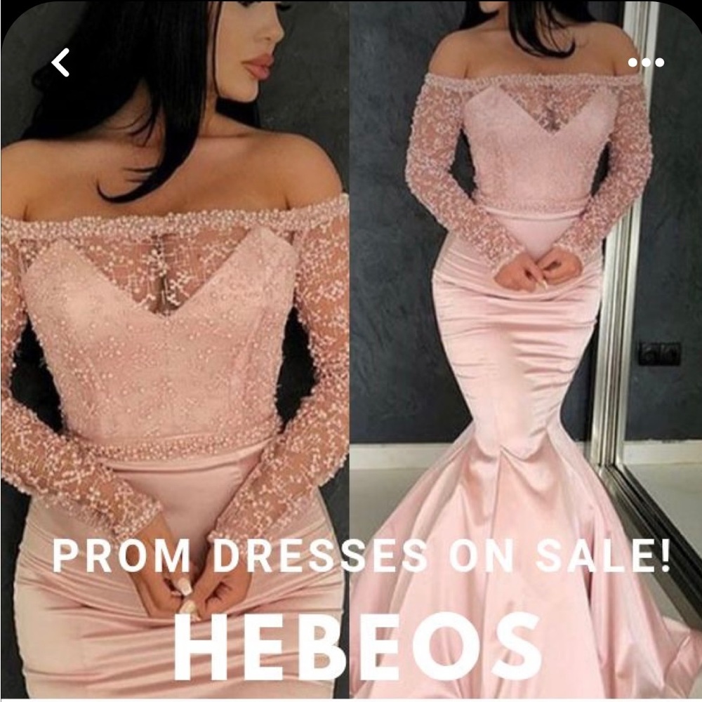 Trumpet/Mermaid Long Sleeves Off-the-Shoulder Dresses